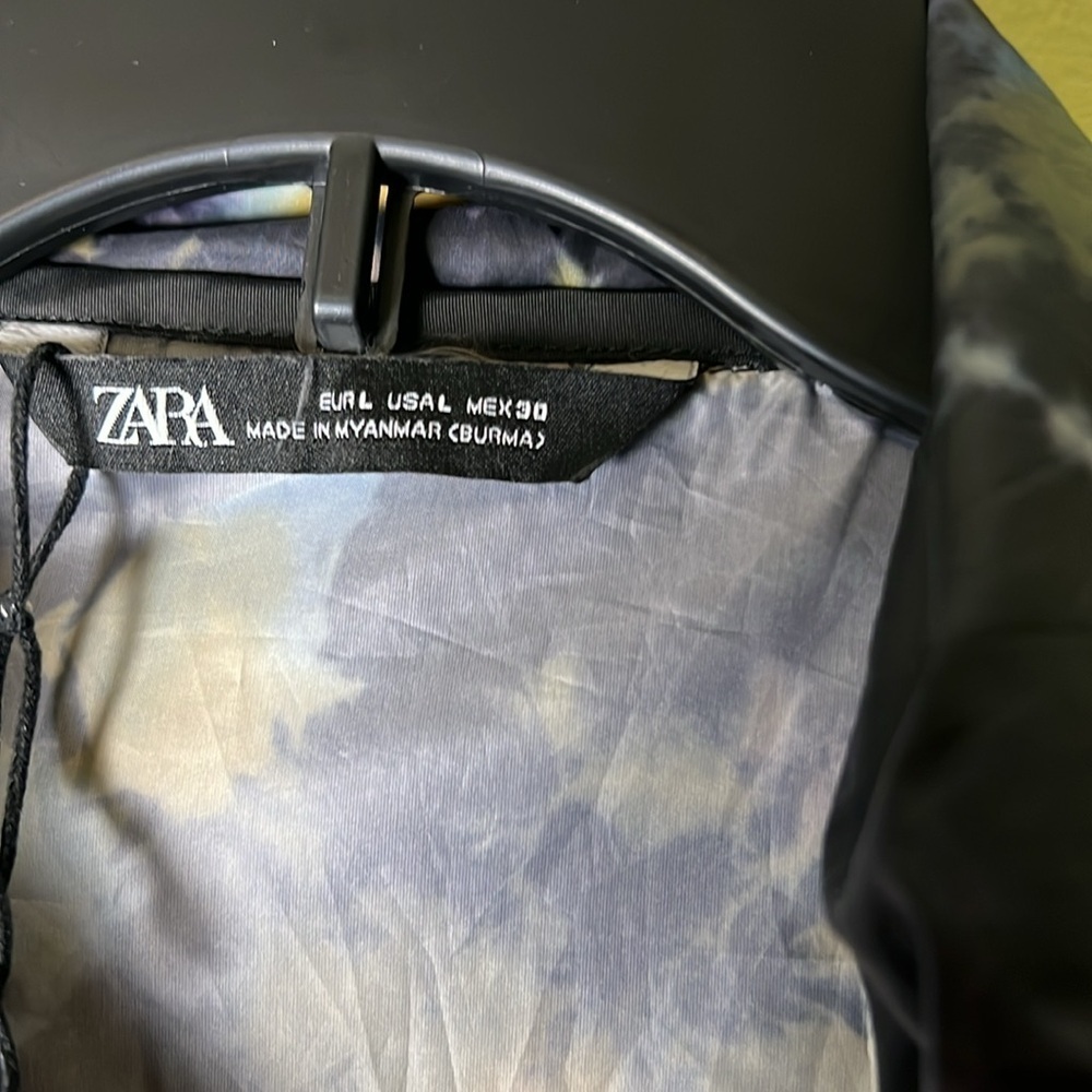 Zara Multicolor tie-dye Women's windbreaker Jacket - Picture 5 of 8